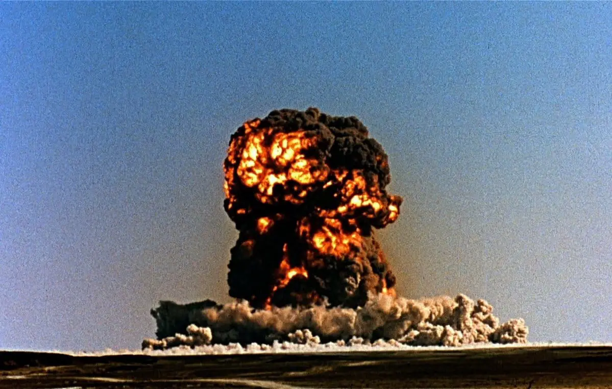 Primeiro teste nuclear da China em outubro de 1964