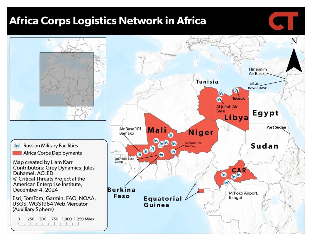 20241204-AC-Logistics-Netowrk-in-Africa-1024x791 Avanços e Resistência no Teatro de Guerra Sírio